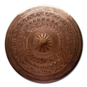 Mặt trống đồng đỏ