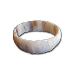 Vòng đeo tay trai trắng