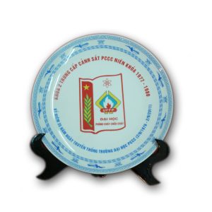 Đĩa kèm lô-gô ĐH Cảnh sát PCCC