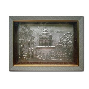 Tranh đồng mạ bạc